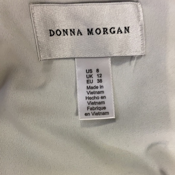 Donna Morgan Surplice Wrap Front Dress - Picture 5 of 5